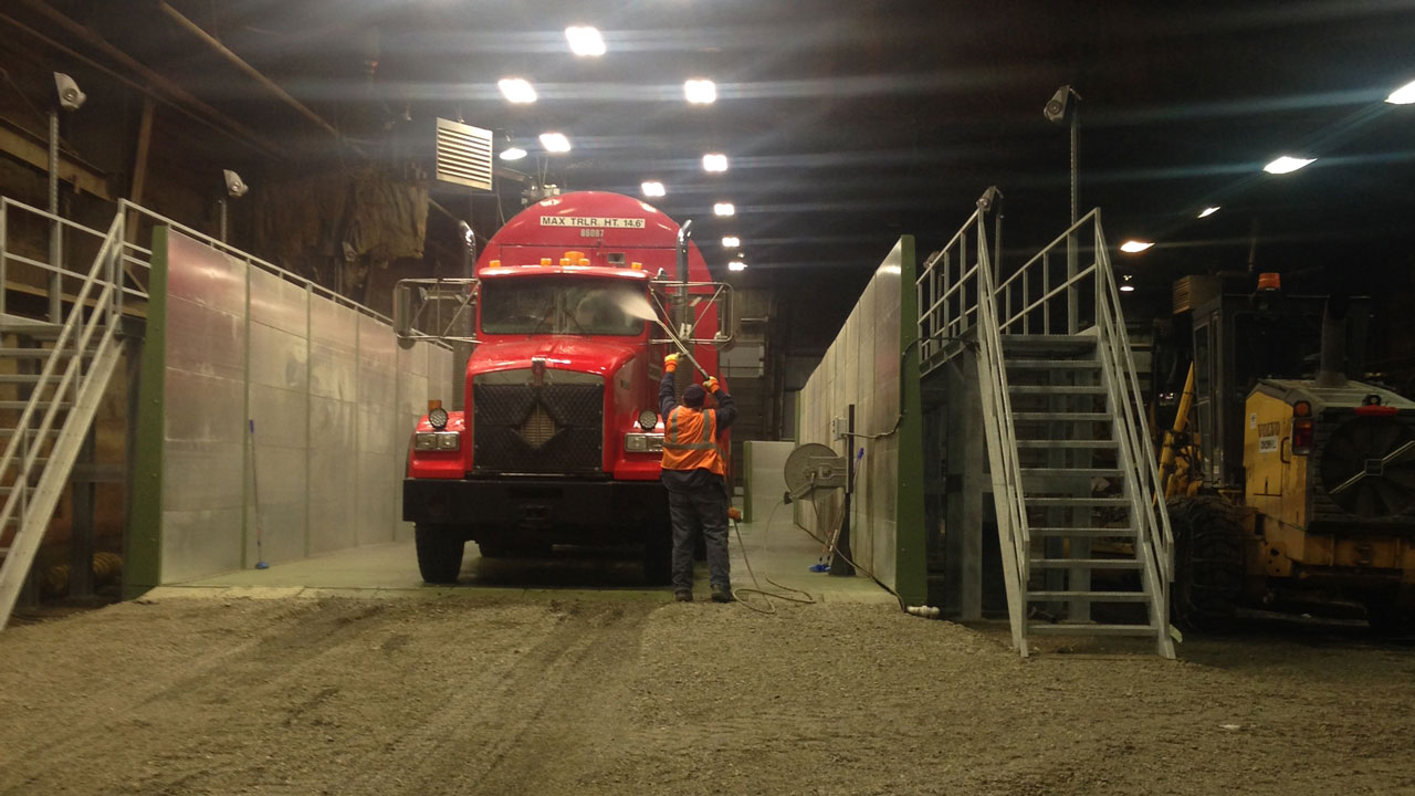 Hydropad modular wash rack platform